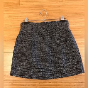 Mango tweed mini skirt